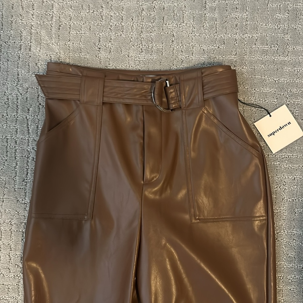 Super down leather pants - Picture 2 of 4